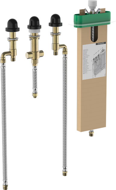 Hansgrohe Basic Set for 4 hole bath mixer 13440180